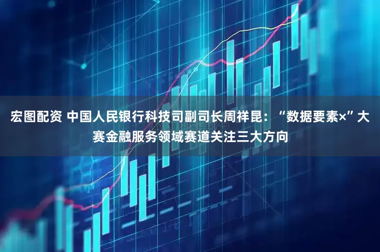 宏图配资 中国人民银行科技司副司长周祥昆：“数据要素×”大赛金融服务领域赛道关注三大方向
